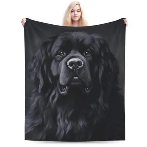 Newfoundland dog blanket - newfoundland, gifts