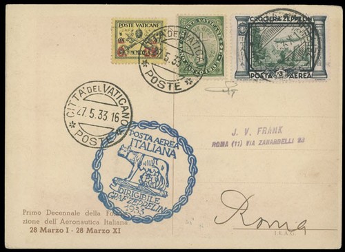 1933 vatican city - vatican, city,