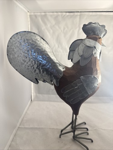 Farm life metal rooster - farm,