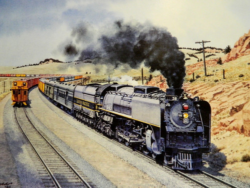Railroad art fogg up - railroad,