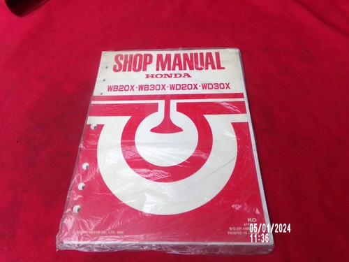 Honda wb20x wb30x wd20x wd30x - wb20x,