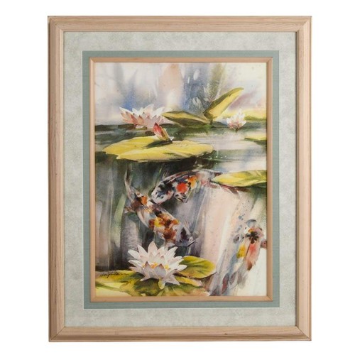 Framed shimmer light ii - "a,