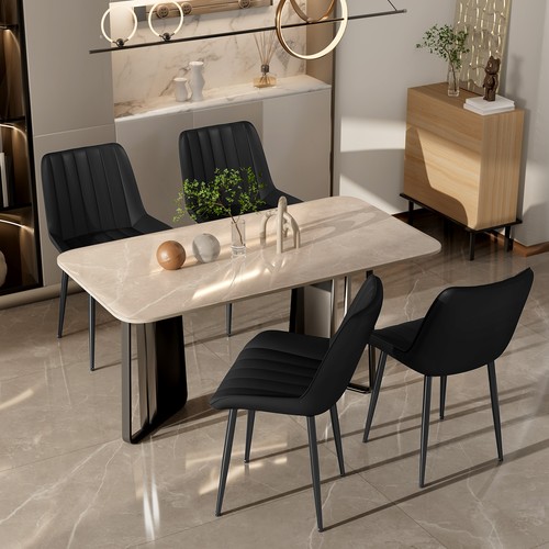Dining chairs set 4 high - 2/4,