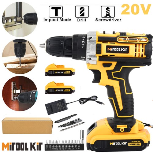 20v cordless drill ion 2 - li-ion,