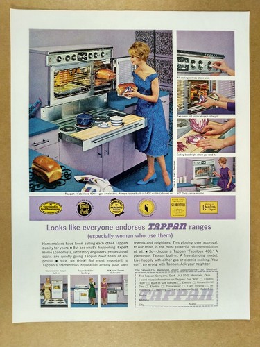 1962 tappan fabulous 400 - 1962,