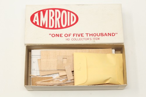 Ambroid dynamometer car - ho,