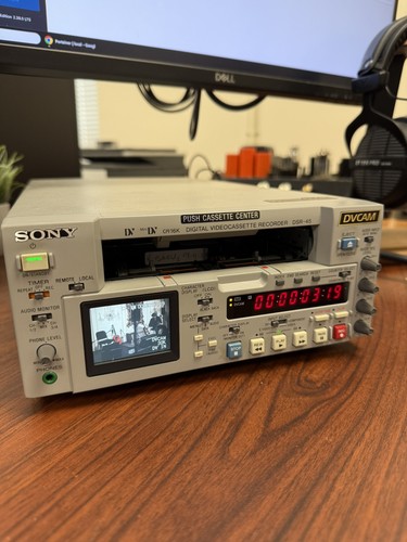 Sony dsr dvcam - dvcam, deck
