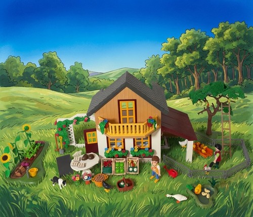 Playmobil 5120 farm house with - 5120,