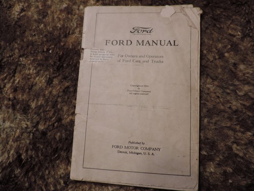 1926 ford owners - owners, 4