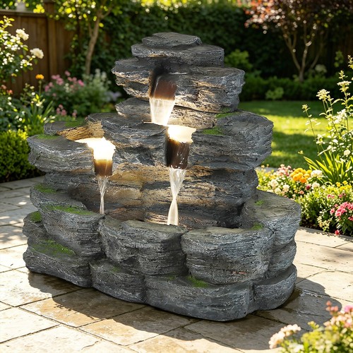 Outdoor water fountain - outdoor,