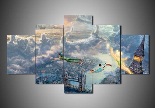 Peter pan and tinker bell - and,
