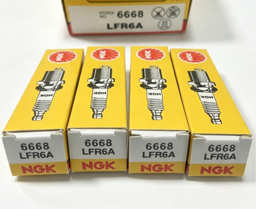 Pack ngk lfr6a spark plugs - 4,