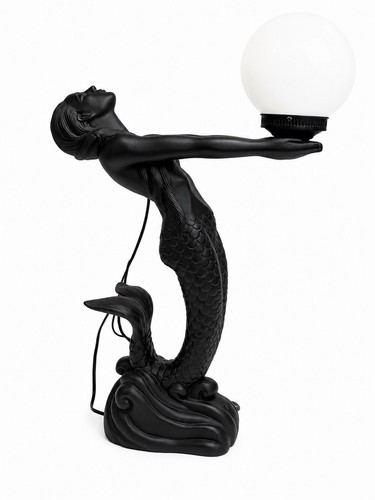 Vintage art deco nude - vintage, mermaid