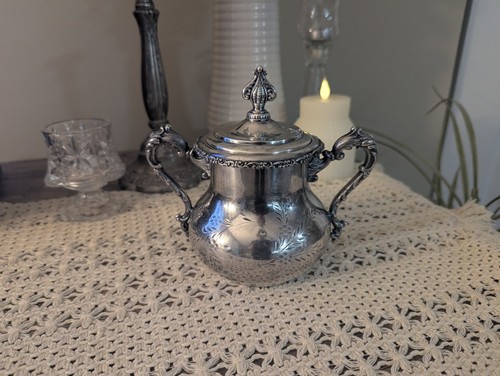 Antique quadruple silver plate - antique,