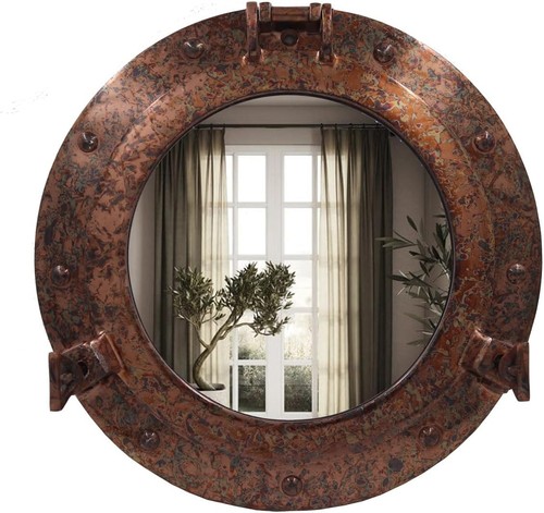 Nautical decor porthole wall - nautical,