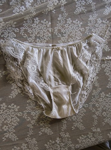 Sexy satin panty silky - satin,