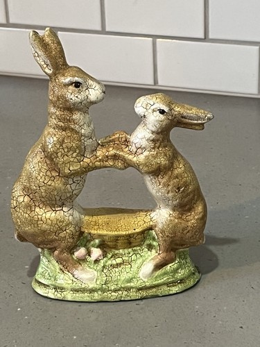 Vintage german dancing rabbits - dancing,