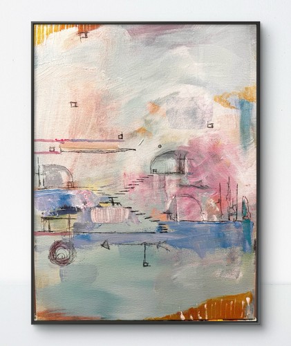 Original art 12x16 colorful - 12x16,