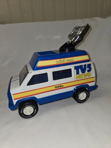 Vintage tonka news mini - tonka, tv