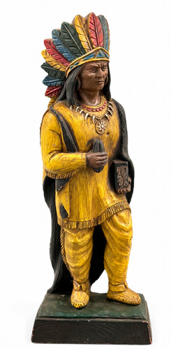 Vintage cigar store indian - vintage,