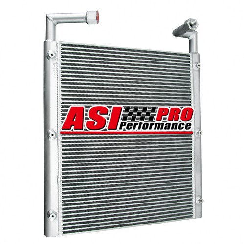 Aluminum oil cooler - oil,