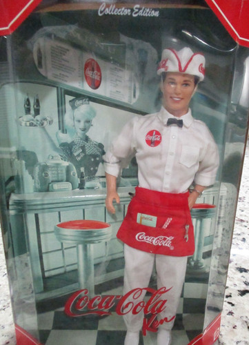 Coca cola ken barbie - barbie, 1999