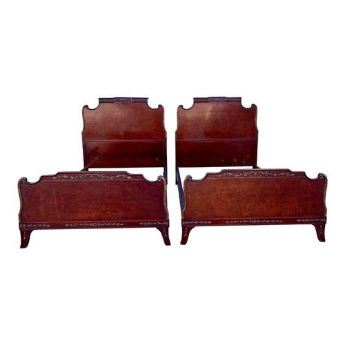 Pair romweber twin beds - pair,