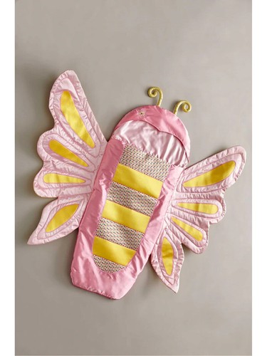 Butterfly sleeping bag chasing - butterfly,