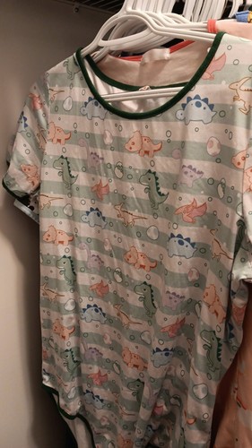 Abdl dinosaur bodysuit size - bodysuit, xl