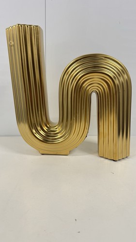 Gold abstract shape - abstract,