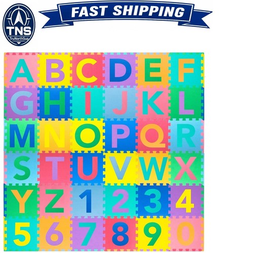 Kids puzzle alphabet numbers - alphabet,