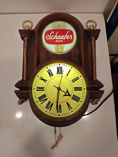 Schaefer beer illuminated - schaefer,
