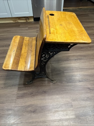 Antique cast iron - cast, desk