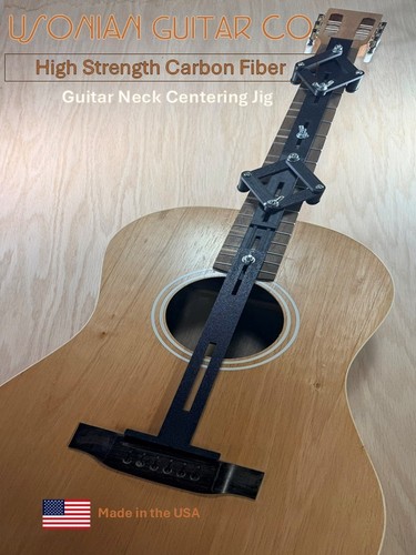 Guitar bridge alignment jig - guitar,