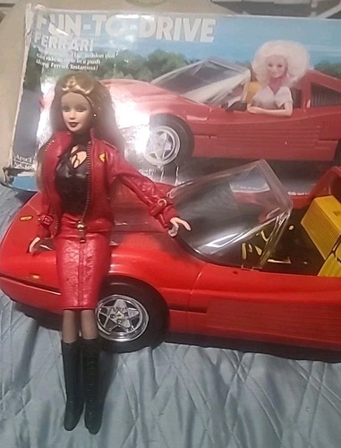 1991 playmates ferrari red car - ferrari,