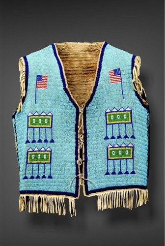 Old american sioux - style, fully