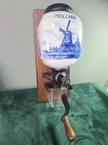 Vintage delft blue wall - delft,