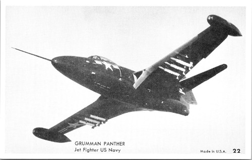 Grumman f9f panther jet - panther,