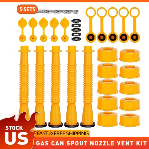 Gas can spout nozzle vent - spout,