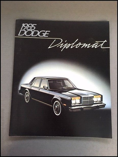 1985 dodge diplomat vintage - 1985,