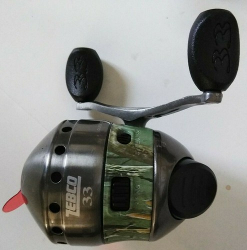 New camo zebco model 33 - camo,