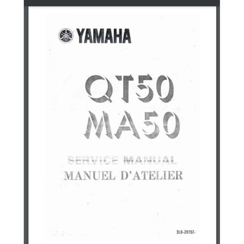 Yamaha moped qt50 ma50 - moped,