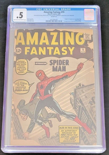 Amazing fantasy first - amazing, #15