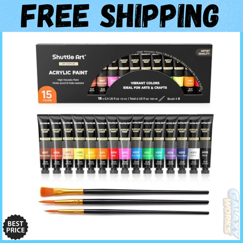 Colors acrylic paint set - colors,