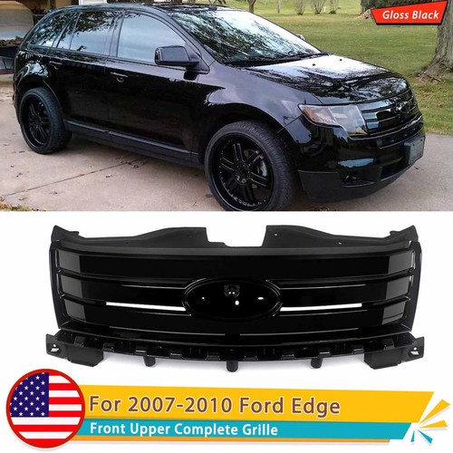 Gloss black front bumper - gloss,
