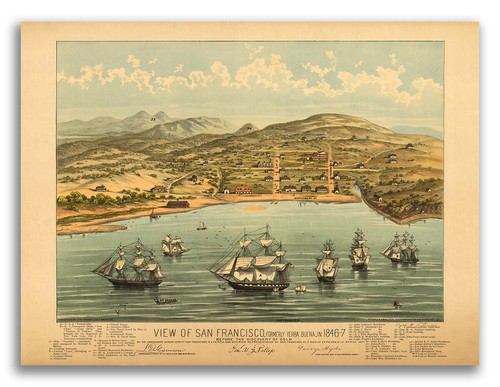San francisco california 1846 - san,