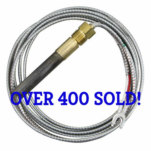 Two lead thermopile - two, 72"