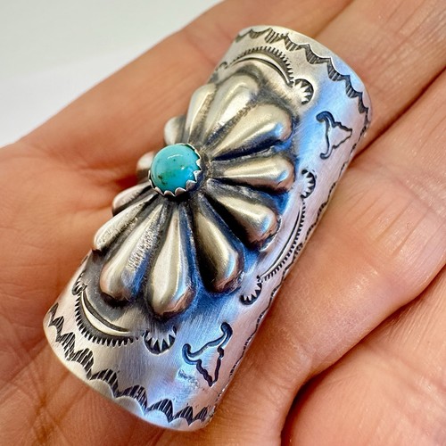 Navajo turquoise skull - navajo,