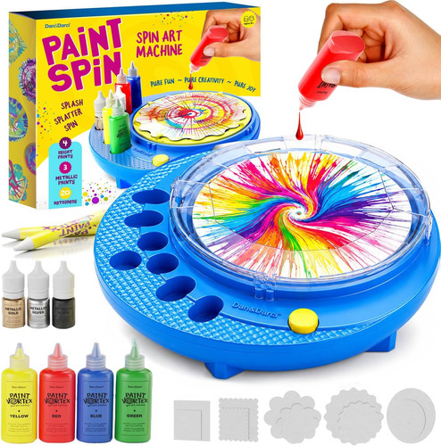 Paint vortex spin art - art, machine