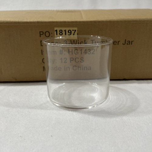 Pack candle jars - 16,